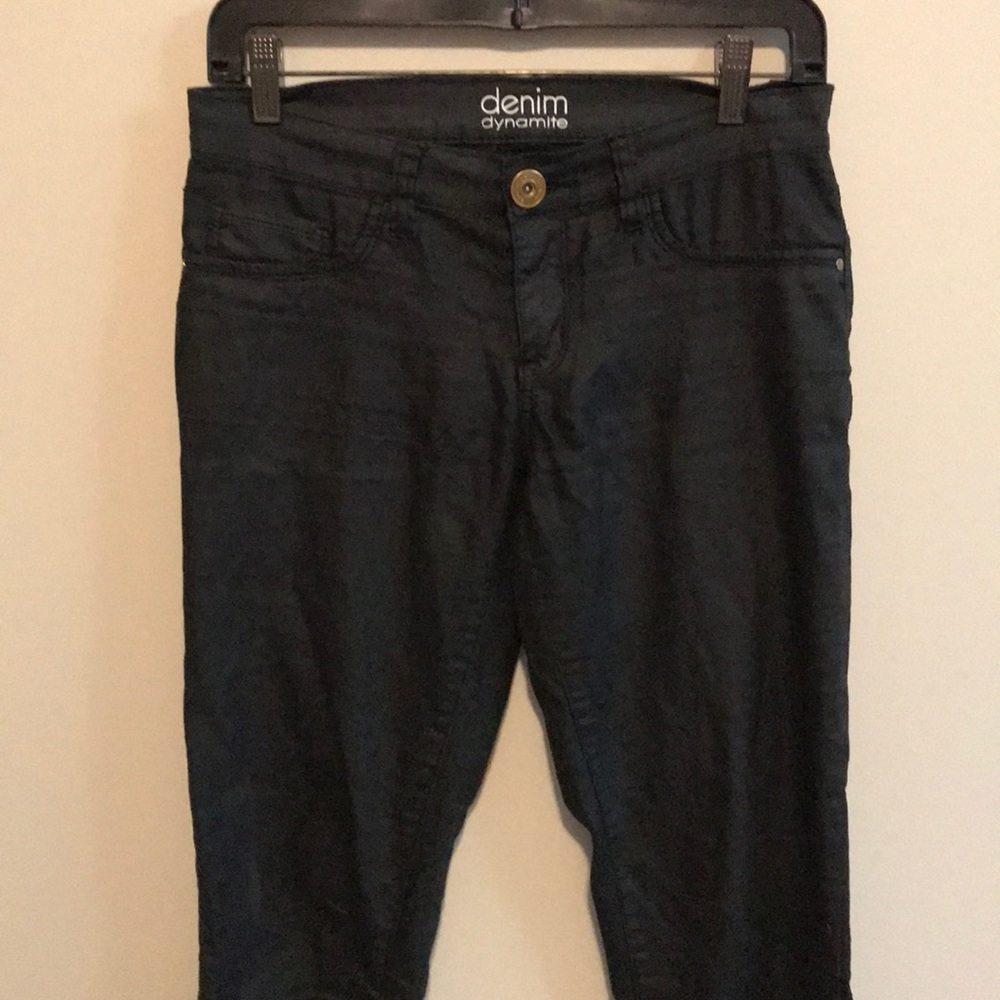 Dynamite faux-leather pants